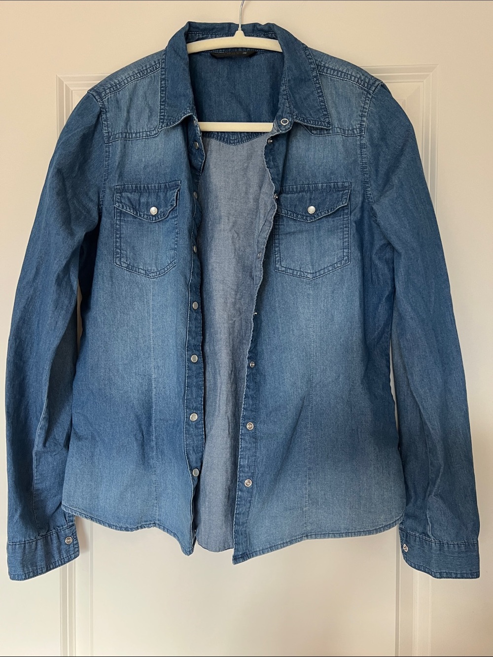ONLY Blue Denim Shirt